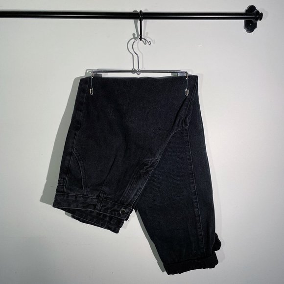 Shein | BLACK DENIM MOM JEANS - Picture 1 of 2